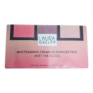 Laura Geller Cream to Powder Trio - Eye,lip,Cheek‎ Palette- Meet The Nudes NEW
